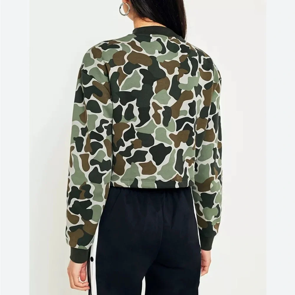 {EUC} ADIDAS Originals Camo Trefoil Sweatshirt - Picture 4 of 12
